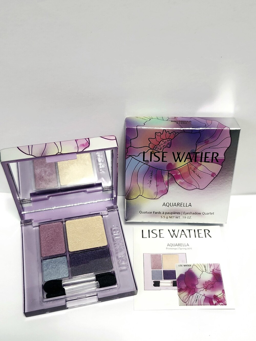 Lise Watier Aquarella Eyeshadow Quartet